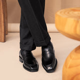 Citi Leder Sattel Loafers