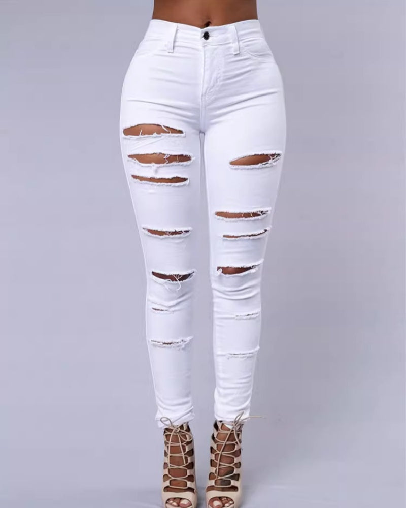Jeans mit Hoher Taille