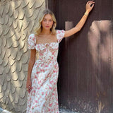 Kleid mit Blumenmuster