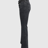 Damen Jeans mit Knopfleiste