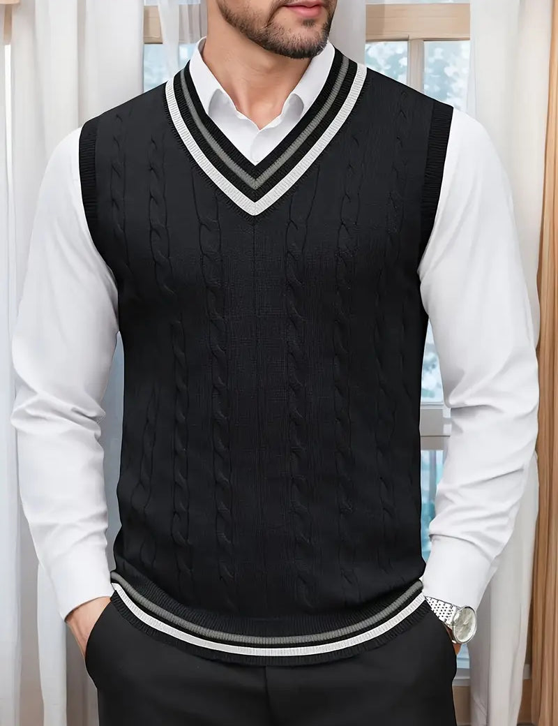 Duane™ Ärmelloser Strickpullover