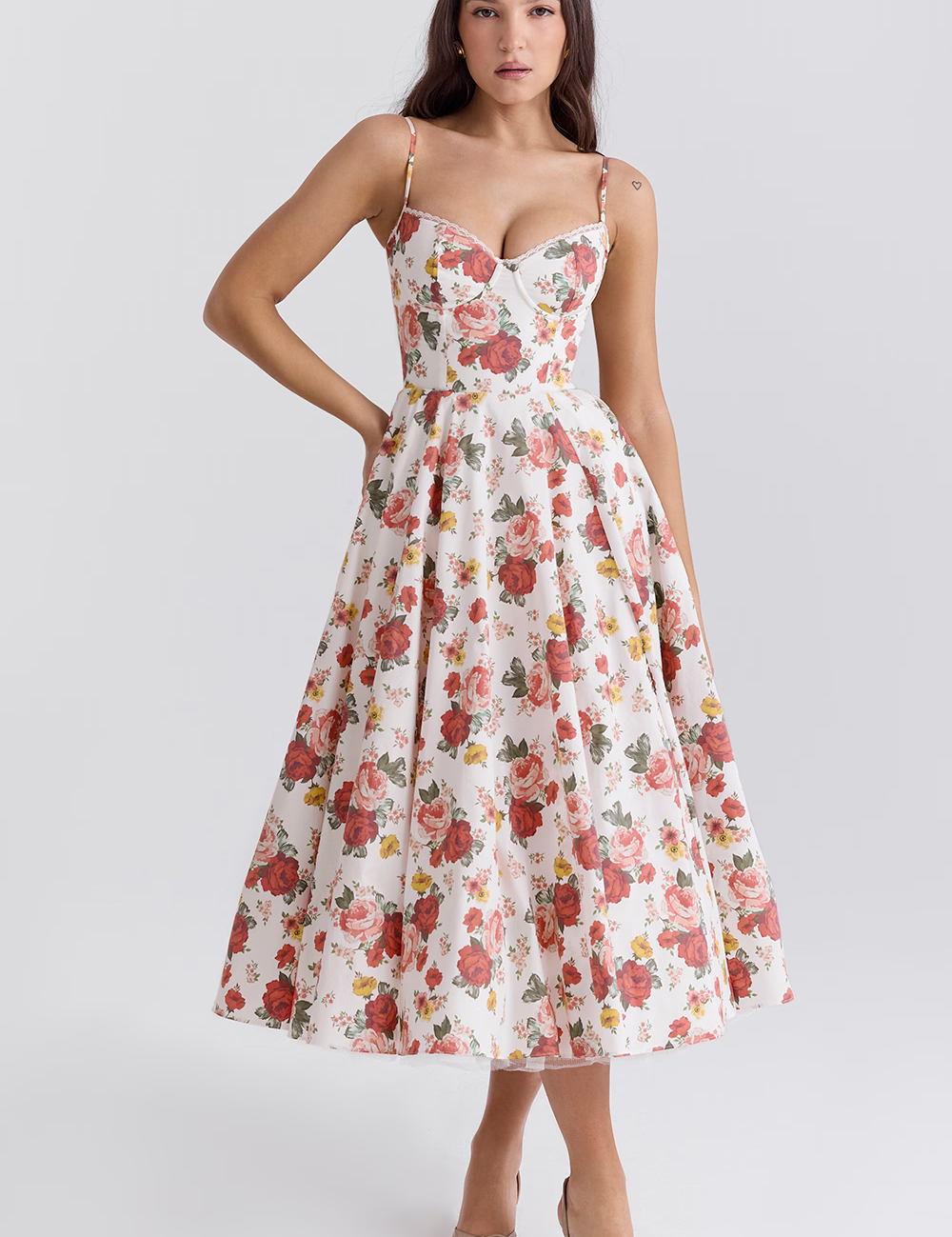 Sophia | Elegantes Schlankmachendes Kleid