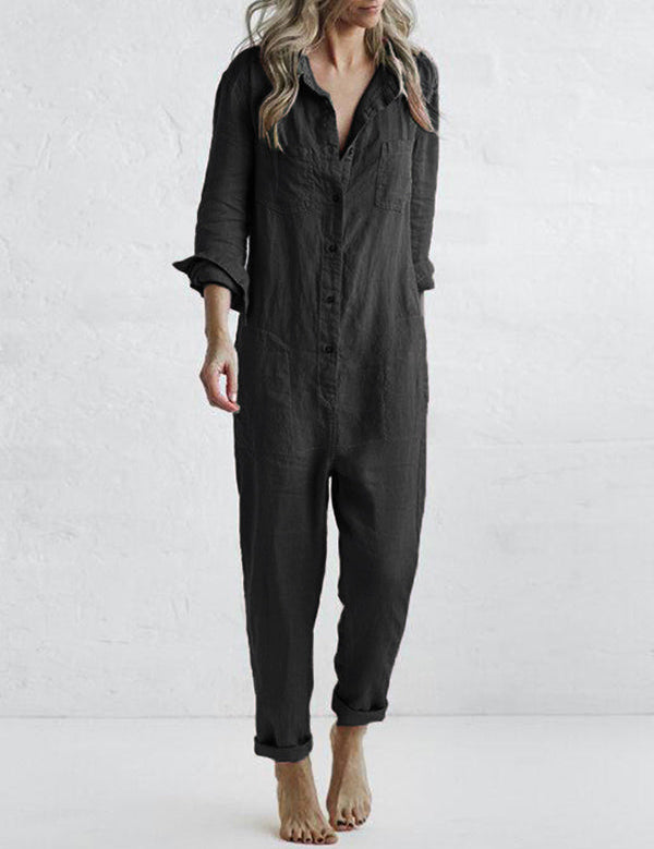 Sydney™ | Langärmeliger Jumpsuit