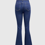 Damen Jeans mit Knopfleiste