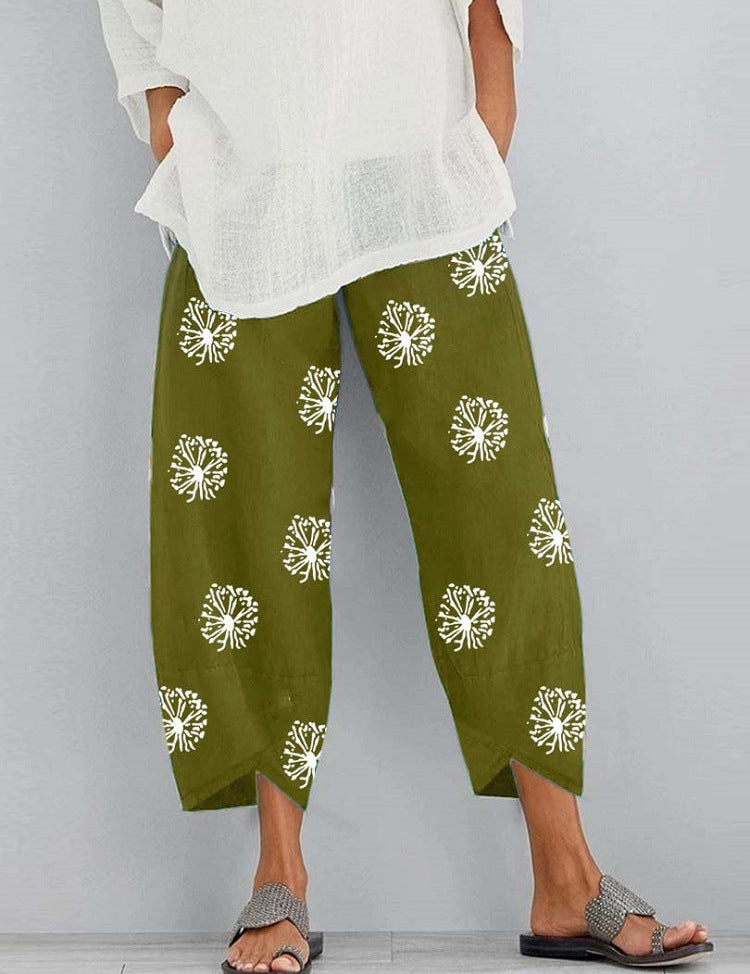 Jolissa Kurze Hose Mit Löwenzahn Muster