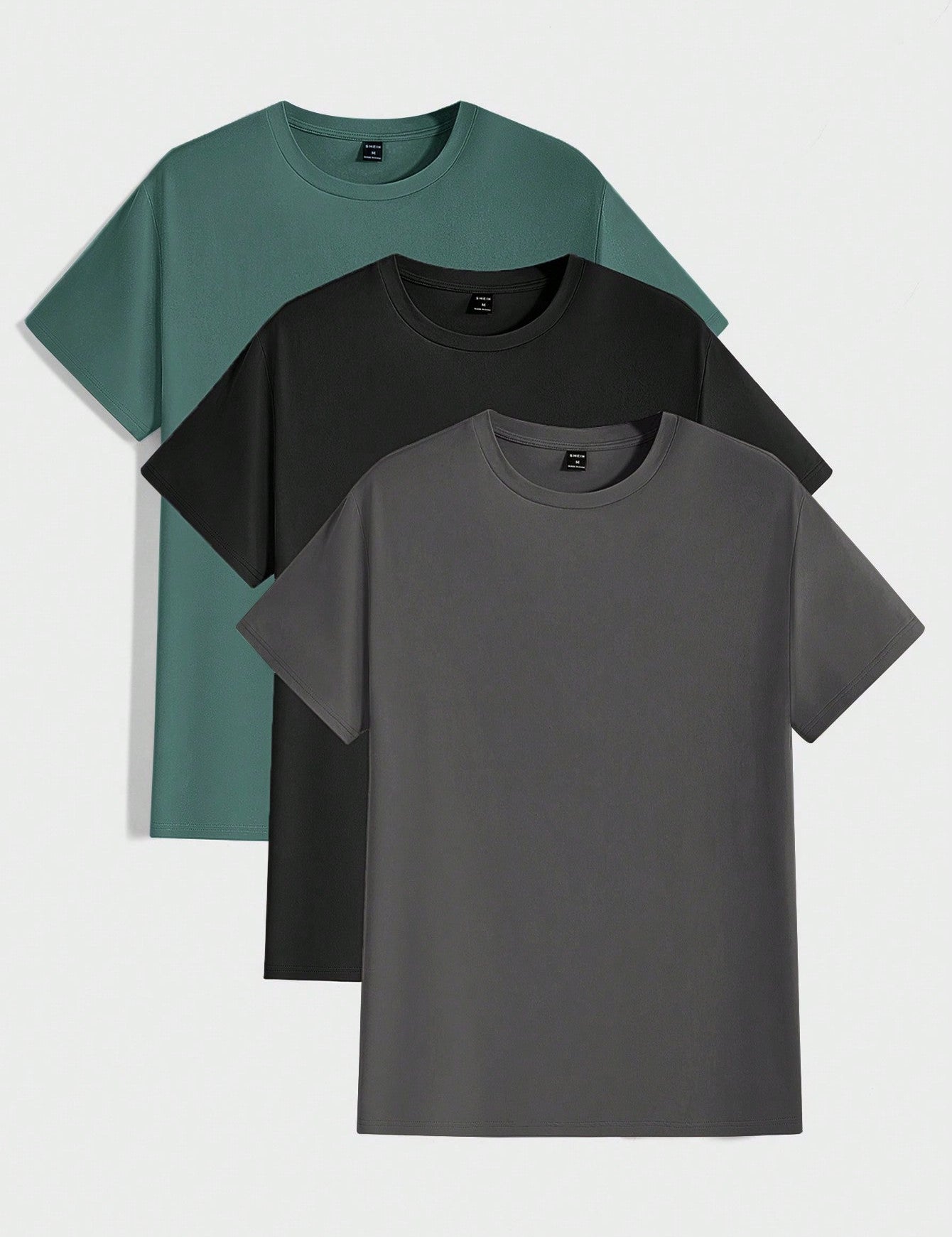 Rundstruktur Herren T-Shirt