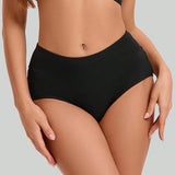 5er-Pack Damen Baumwollslips Mitteltaille