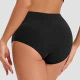 5er-Pack Damen Baumwollslips Mitteltaille