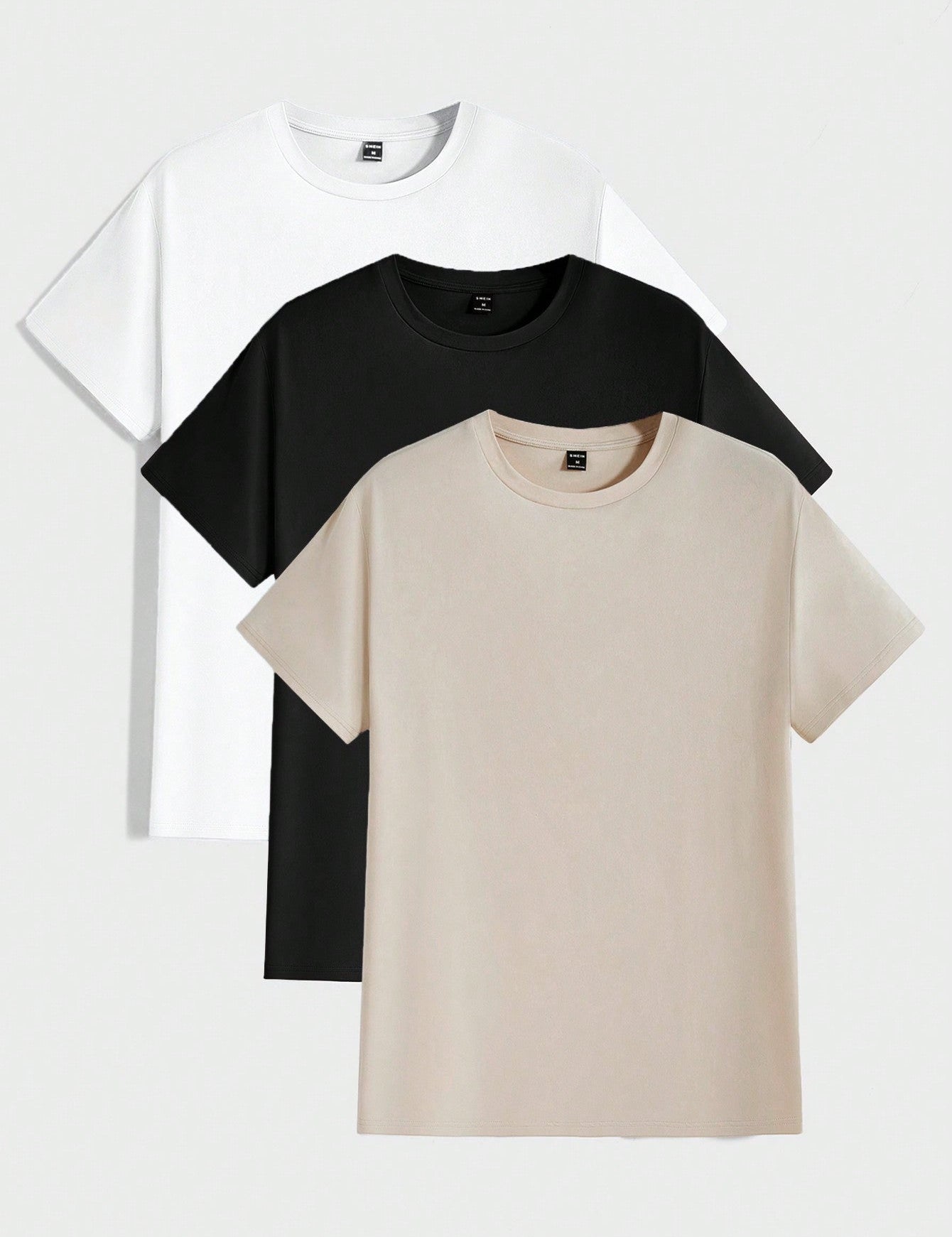 Rundstruktur Herren T-Shirt