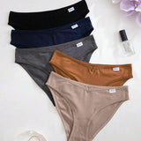 5er Pack Damen Unterwäsche unifarben