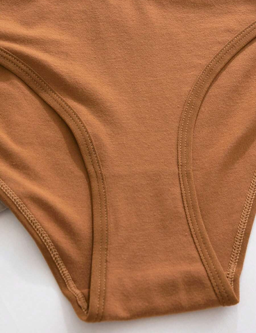 5er Pack Damen Unterwäsche unifarben