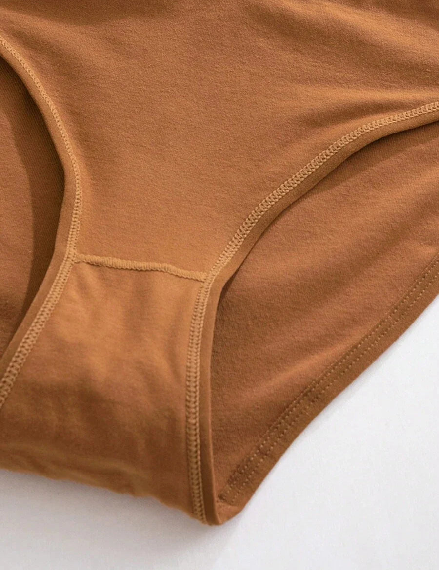 5er Pack Damen Unterwäsche unifarben