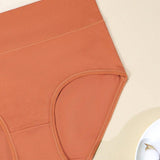 5er-Pack Damen Baumwollslips Mitteltaille