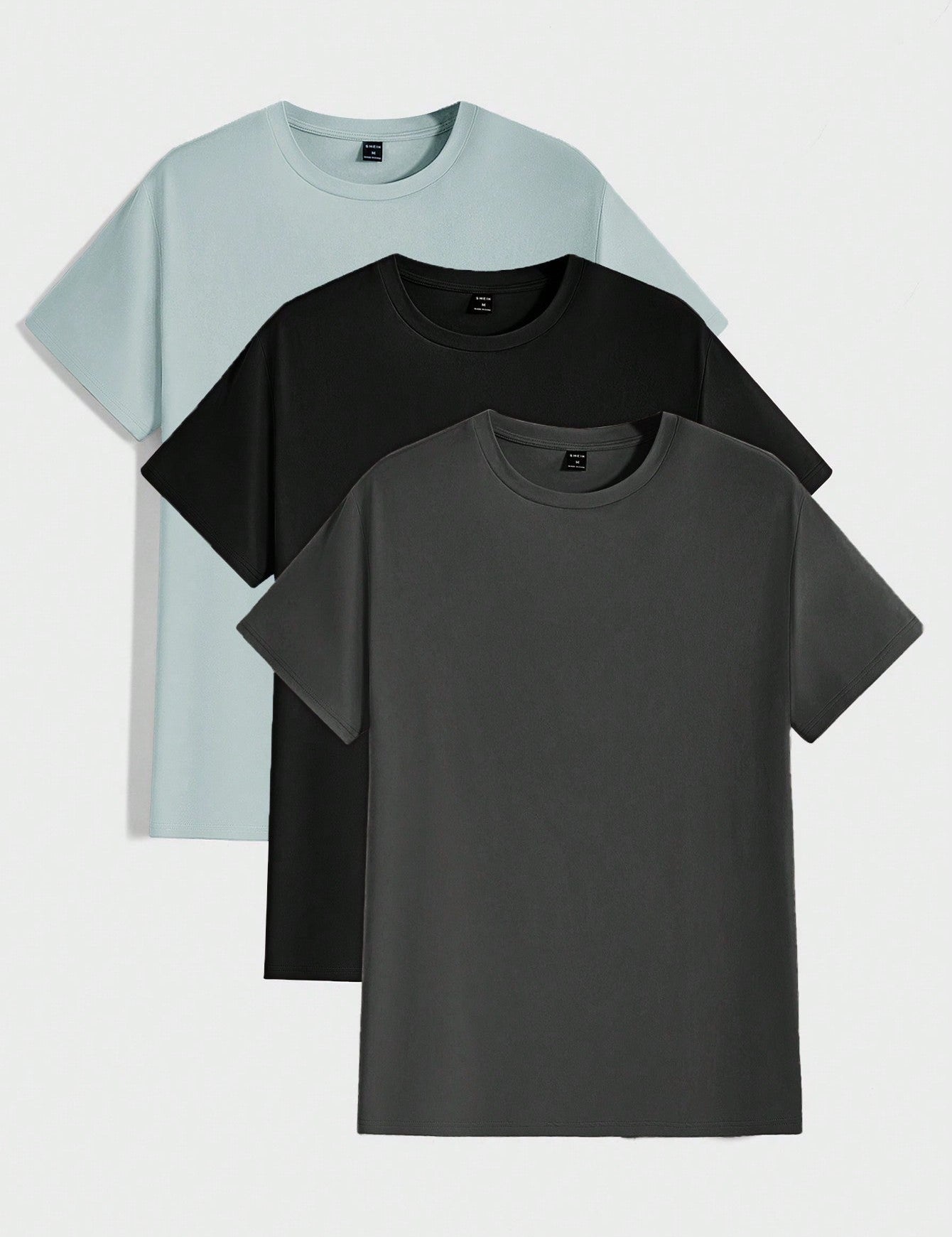 Rundstruktur Herren T-Shirt