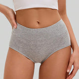 5er-Pack Damen Baumwollslips Mitteltaille