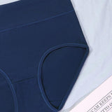 5er-Pack Damen Baumwollslips Mitteltaille