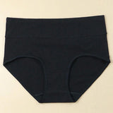 5er-Pack Damen Baumwollslips Mitteltaille