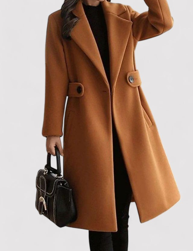 Maya - Wollmantel mit Gürtel