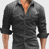 Fadenspiel Herren Denim-Shirt
