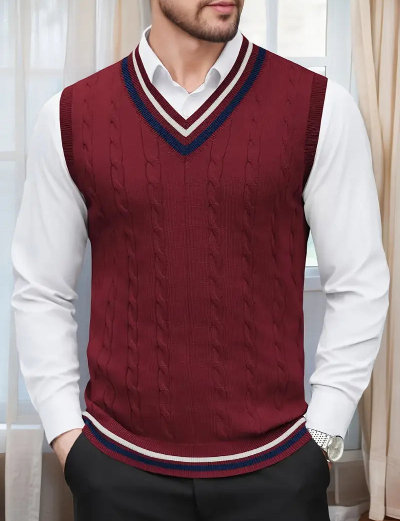 Duane™ Ärmelloser Strickpullover