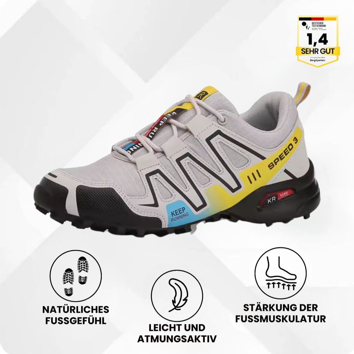 ORTHOTREKKING Ergonomische Entlastungs -Trekkingschuhe