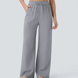 Zafeiria Elegante Leinenhosen