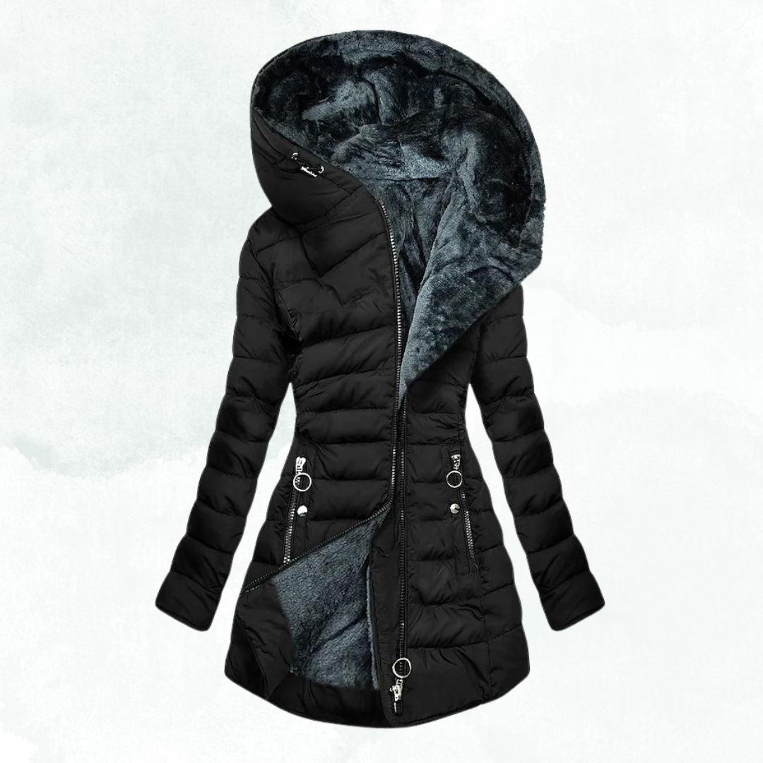 Winterjacke mit Fellfutter
