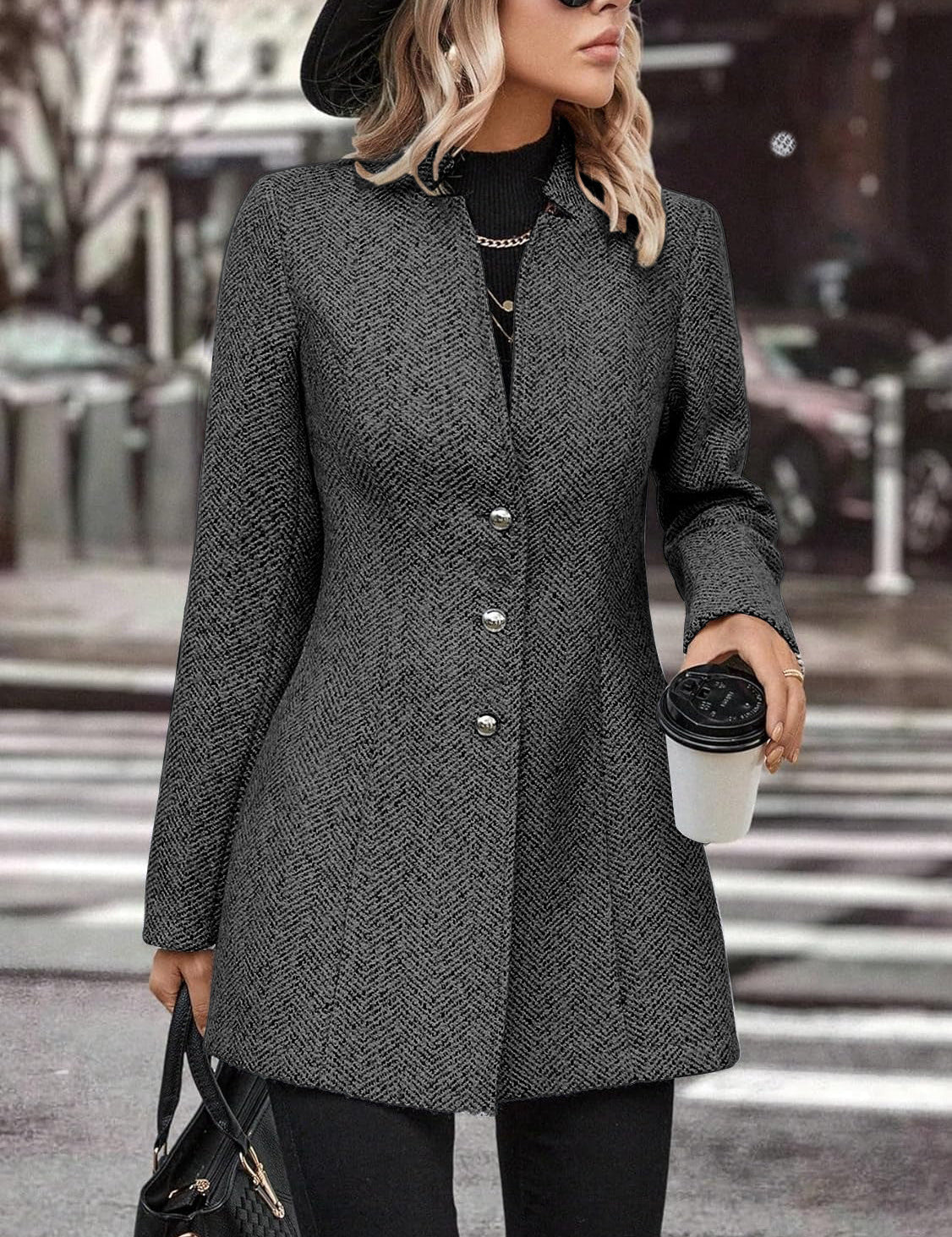 Wollmantel für Damen