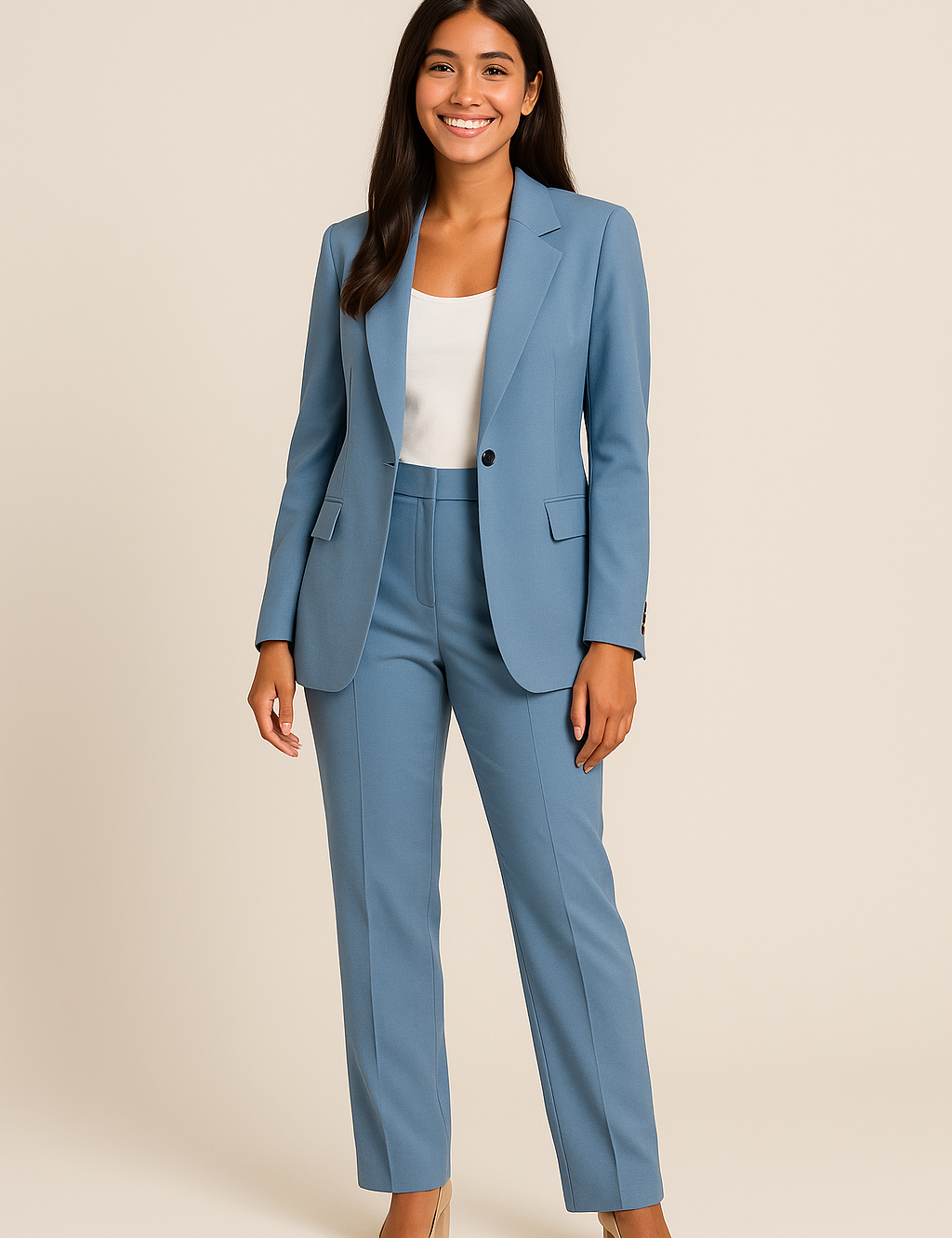 HERBERGER | Damen Operah Zweiteiler mit Blazer und Hose für Büro & Hochzeit