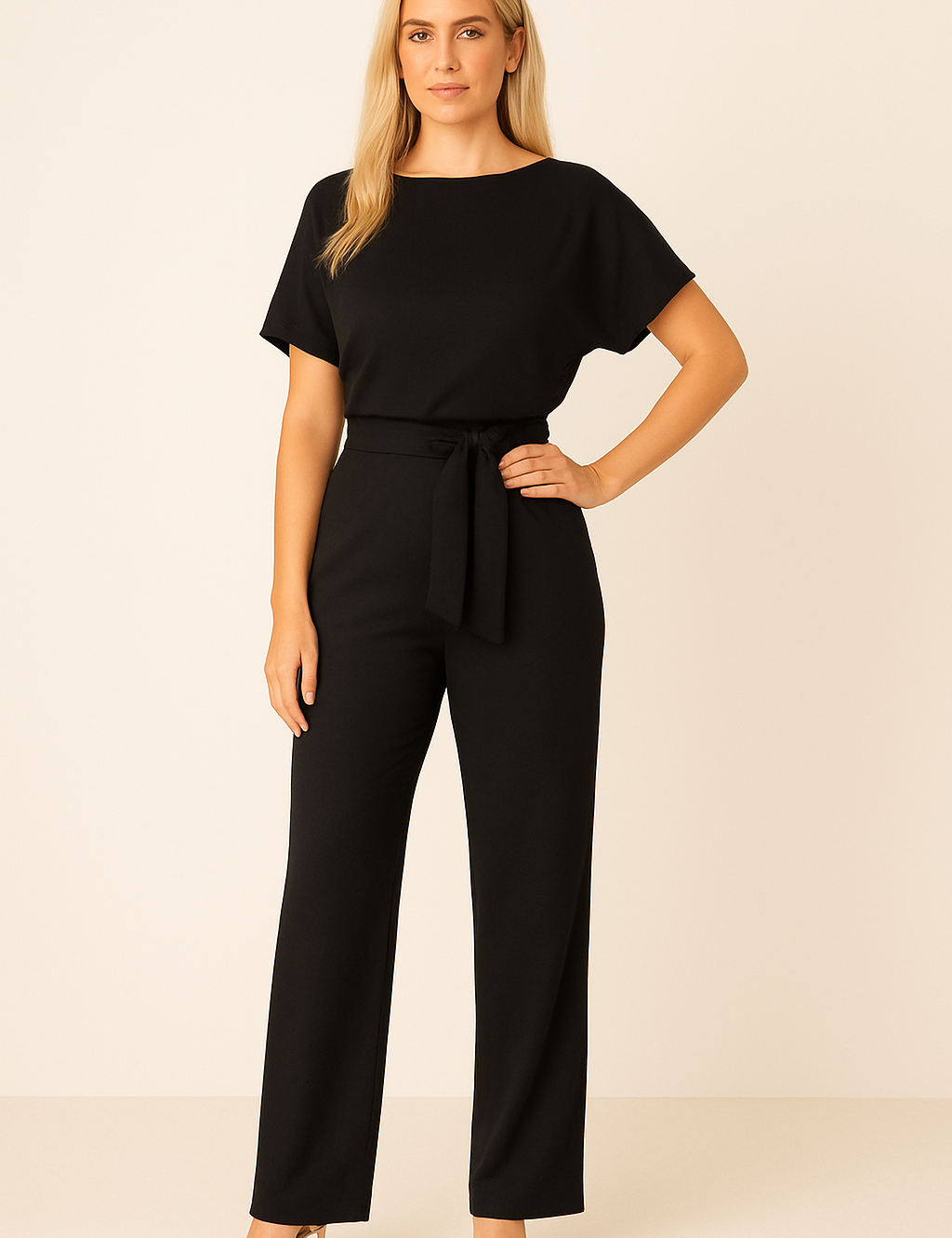 HERBERGER | Damen Jumpsuit luftig-leicht mit weichem Stoff und tailliertem Schnitt