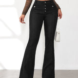 Damen Jeans mit Hoher Taille