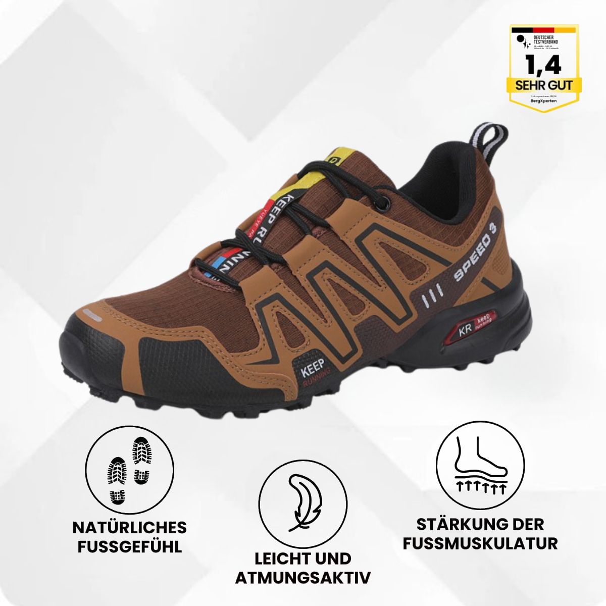 ORTHOTREKKING Ergonomische Entlastungs -Trekkingschuhe
