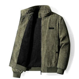Retro Samt Sherpa Jacke