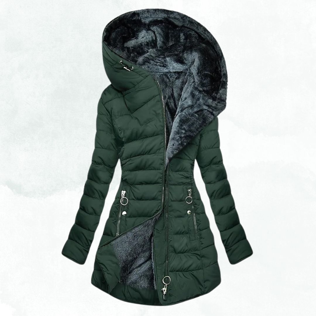 Winterjacke mit Fellfutter