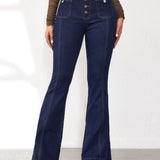 Damen Jeans mit Hoher Taille