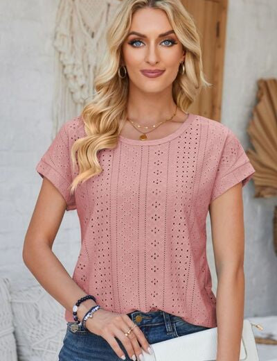 Sommerstruktur Kurzarmshirt