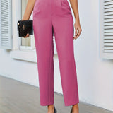 Anzughose für Damen mit Elastischem Bund