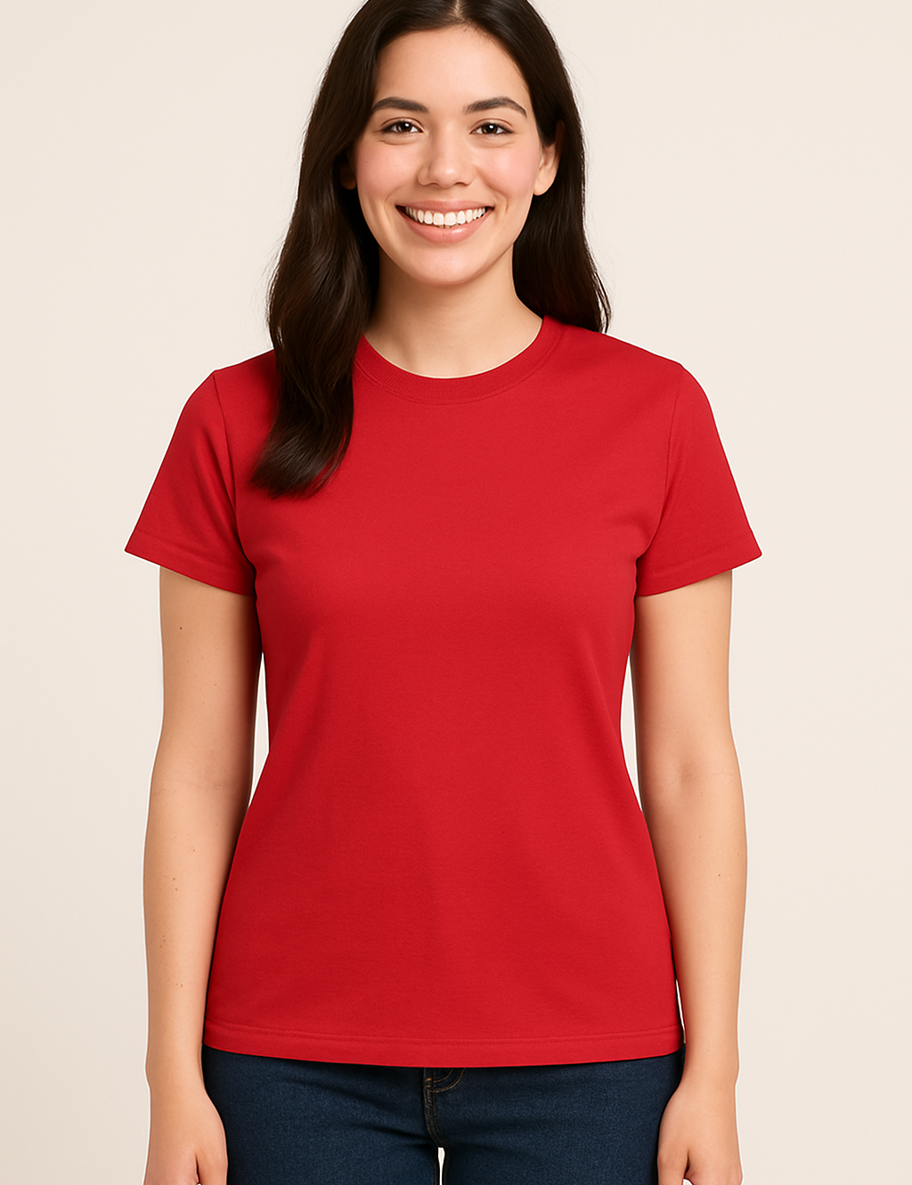 HERBERGER | Damen T-Shirt Baumwolle mit klassischem Schnitt für Freizeit & Stil