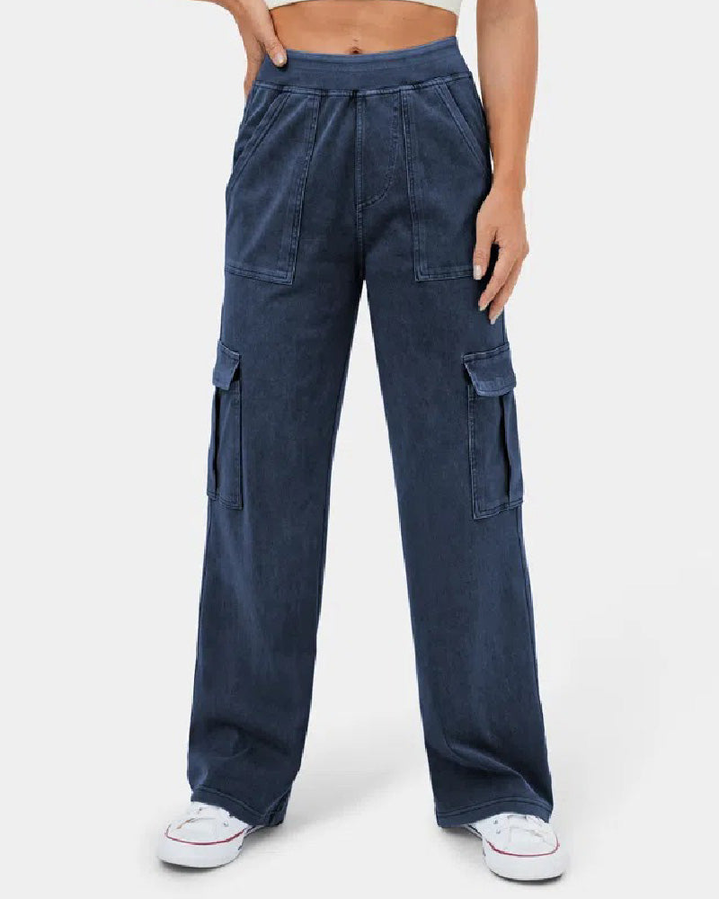 Lässige Cargo Jeans