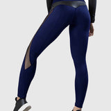 Yoga leggings mit Mesh Nähten