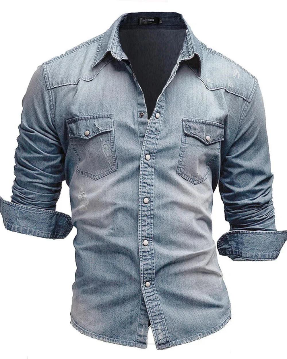 Fadenspiel Herren Denim-Shirt