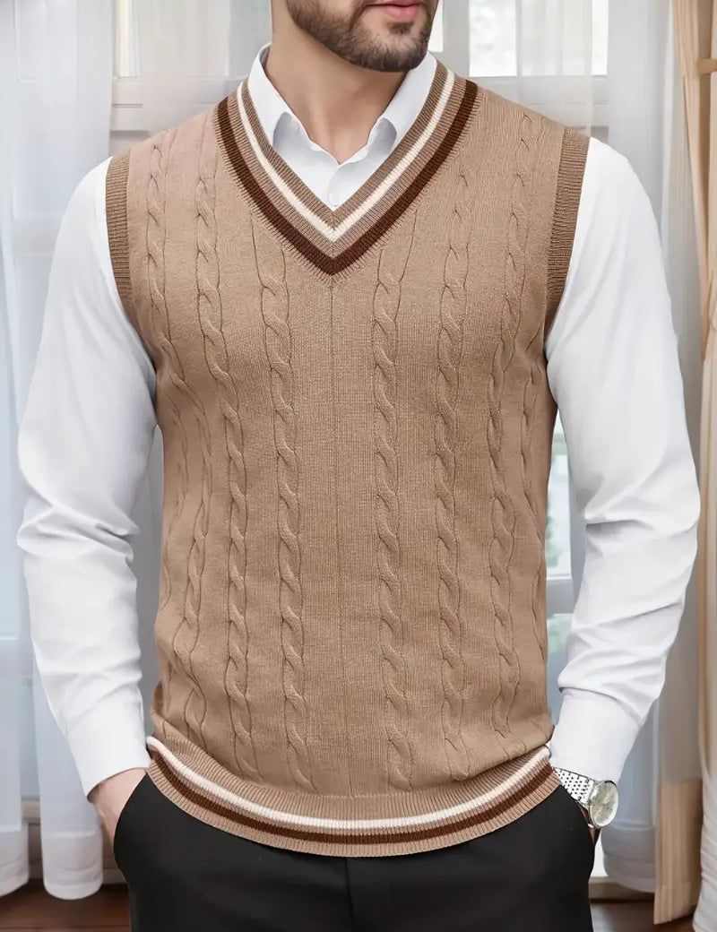 Duane™ Ärmelloser Strickpullover