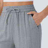 Zafeiria Elegante Leinenhosen