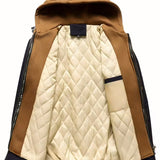 Sylvain™ Kapuzen Jacke Im Luftwaffe Stil Mit Reissverschluss