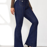 Damen Jeans mit Hoher Taille