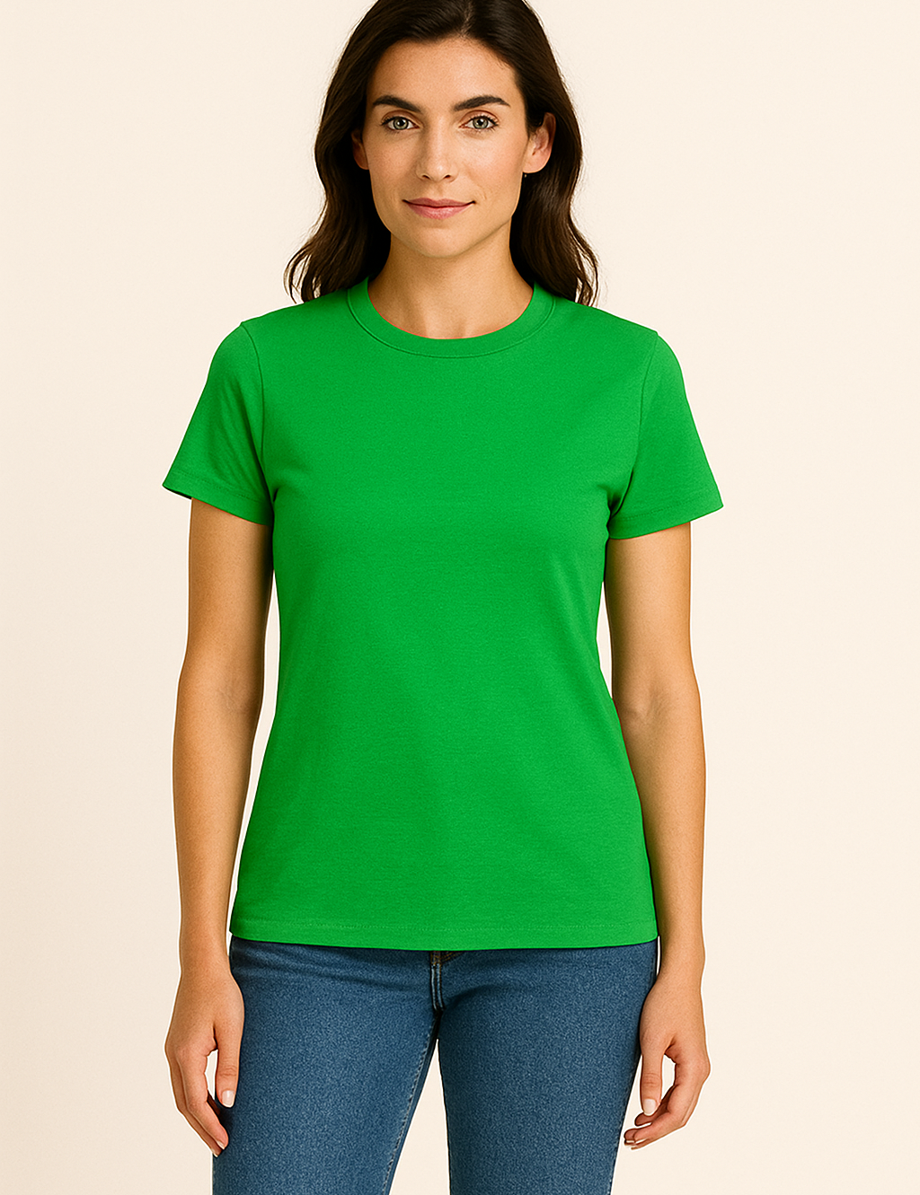 HERBERGER | Damen T-Shirt Baumwolle mit klassischem Schnitt für Freizeit & Stil