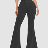 Elastische Mehrfarbige Flare Jeans