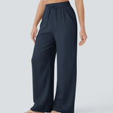 Zafeiria Elegante Leinenhosen