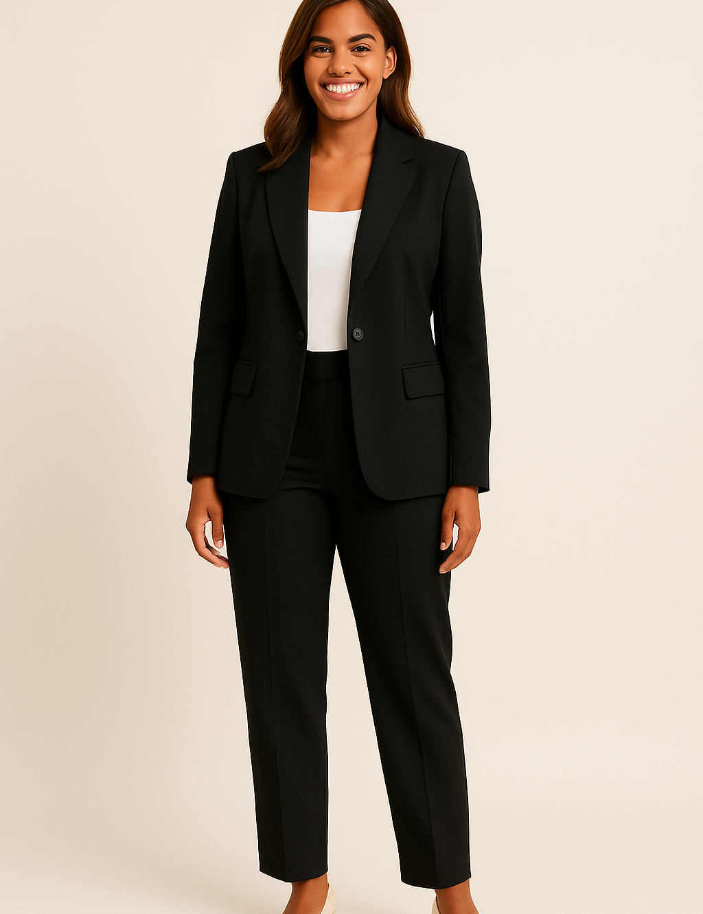 HERBERGER | Damen Operah Zweiteiler mit Blazer und Hose für Büro & Hochzeit