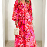 Carlotta™ Elegantes Blumenkleid